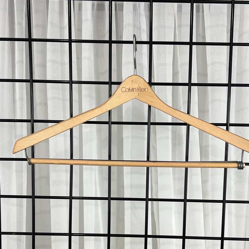 Calvin Klein Natural Wood Hanger
